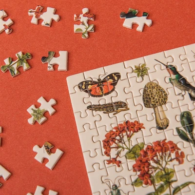 LONDJI Puzzle mikro menzurka Red Biodiversity | Pan Piksel