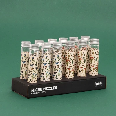 LONDJI Puzzle mikro menzurka Red Biodiversity | Pan Piksel
