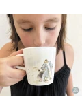 PETIT JOUR PARIS Kubek z jednym uchem do picia dla dziecka Ernest i Celestyna | Pan Piksel