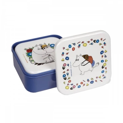 PETIT JOUR PARIS Lunch Box 3 szt/kpl Muminki | Pan Piksel