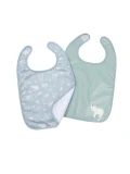 BABY TO LOVE Zest. 2 śliniaków tropikalna zieleń | Pan Piksel