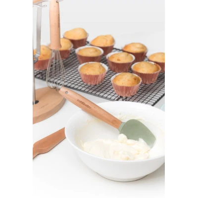 KiddiKutter Zestaw kuchenny dla dzieci 4 el. łopatka trzepaczka szpatułka tłuczek | Pan Piksel