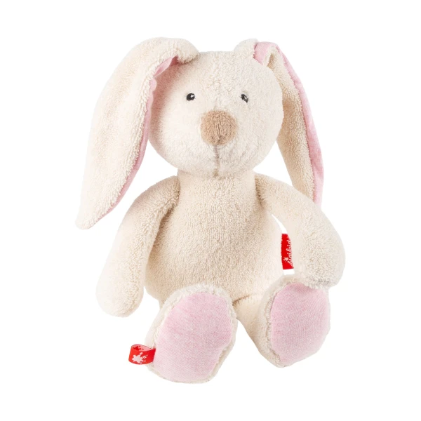 SIGIKID Pierwsza przytulanka bawełniana Króliczek Natural Friends 28cm | Pan Piksel