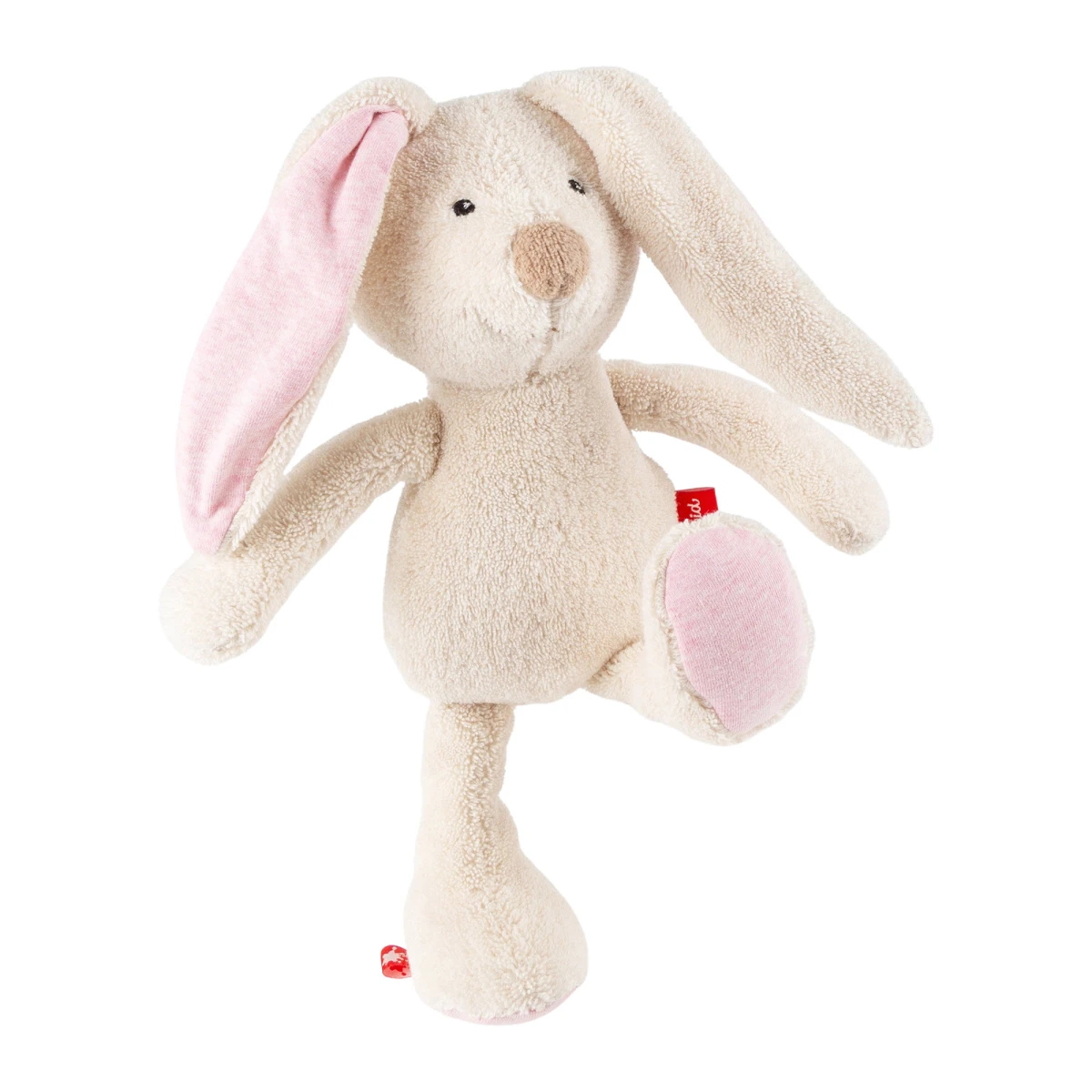 SIGIKID Pierwsza przytulanka bawełniana Króliczek Natural Friends 28cm | Pan Piksel
