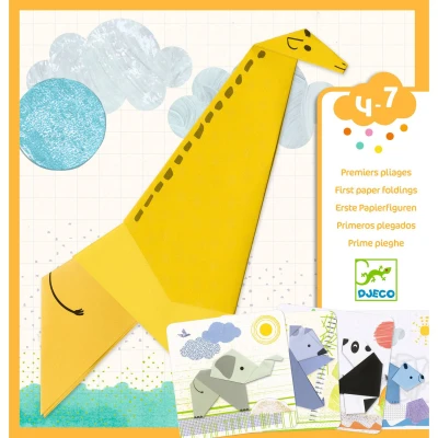 DJECO Moje pierwsze origami 123 ZŁOŻONE | Pan Piksel