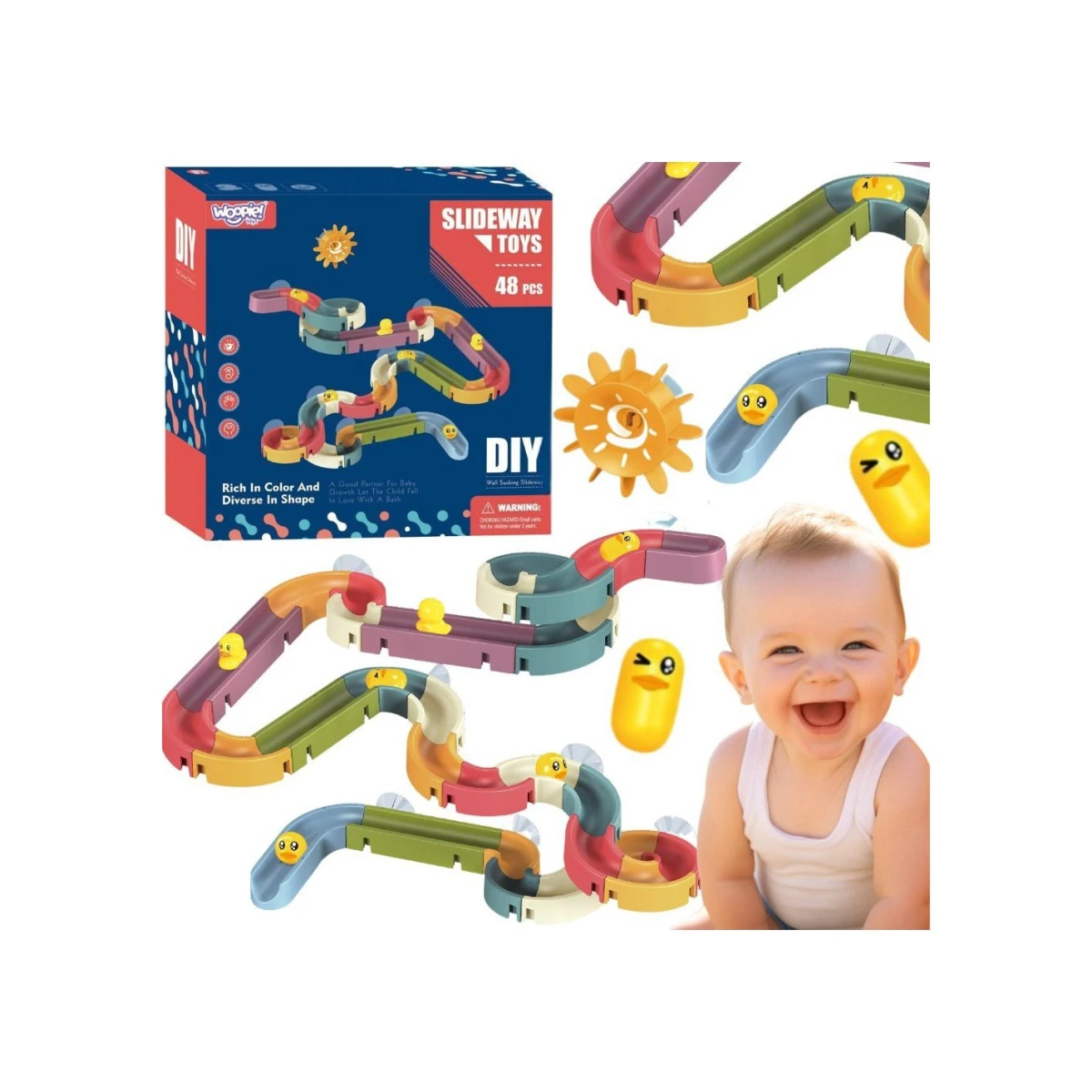 TOOKY TOY Karty Edukacyjne Fiszki do nauki pisania | Pan Piksel