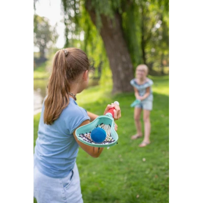 BS Toys Zestaw rakietek z miękką piłką do LACROSSE outdoor | Pan Piksel
