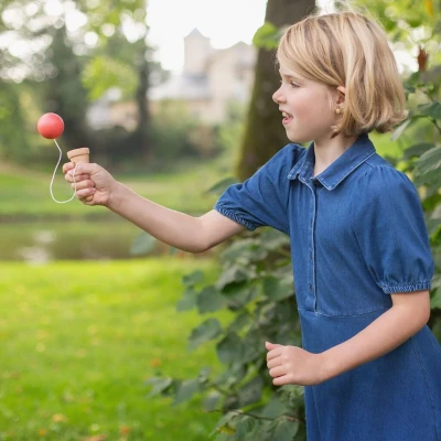 BS Toys Kendama lody – gra zręcznościowa dla dzieci ćwiczenie refleksu i precyzji 6+ | Pan Piksel