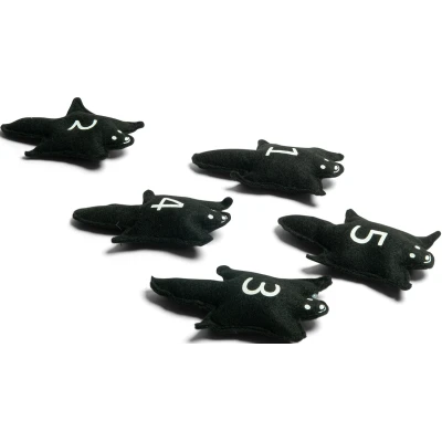 BS Toys Latające Wiewiórki – 5 Chust Animacyjnych Gra zręcznościowa i ruchowa grupowa 4+ | Pan Piksel