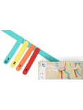 BS Toys Gra sportowa Ogonki 4 pasy na rzepy 12 ogonków 3+ | Pan Piksel