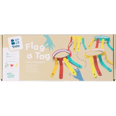 BS Toys Gra sportowa Ogonki 4 pasy na rzepy 12 ogonków 3+ | Pan Piksel