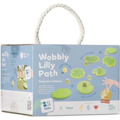 BS Toys Ścieżka równoważna dla dzieci Zbieraj żabki utrzymaj równowagę 3+ | Pan Piksel