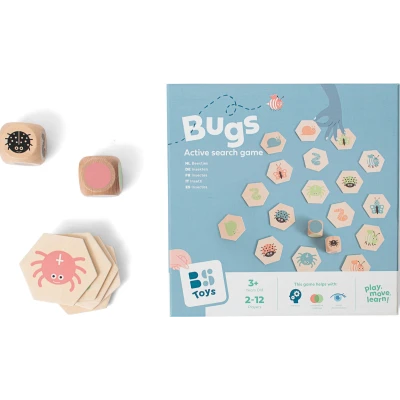 BS Toys Gra na spostrzegawczość 4 w 1 Znajdź robaczka memo 3+ | Pan Piksel