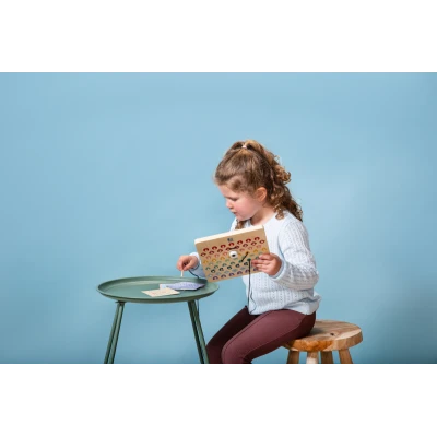 BS Toys Gra kodowania i przeplatanie nauka logiczna motoryka Montessori 6+ | Pan Piksel