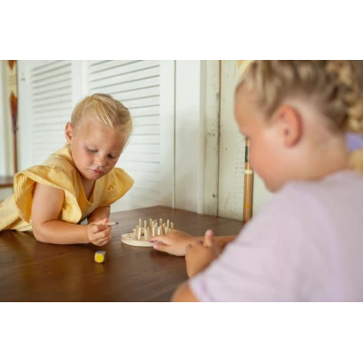 BS Toys Gra memory Kolorowe Pędzle z kostką 4+ | Pan Piksel