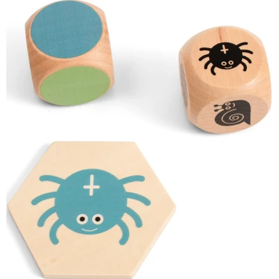 BS Toys Gra na spostrzegawczość 4 w 1 Znajdź robaczka memo 3+ | Pan Piksel