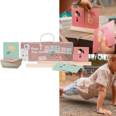 BS Toys Gra Ruchowa Grupowa Zgadnij Pozę Naśladuj Ruch Dzieci 4+ | Pan Piksel