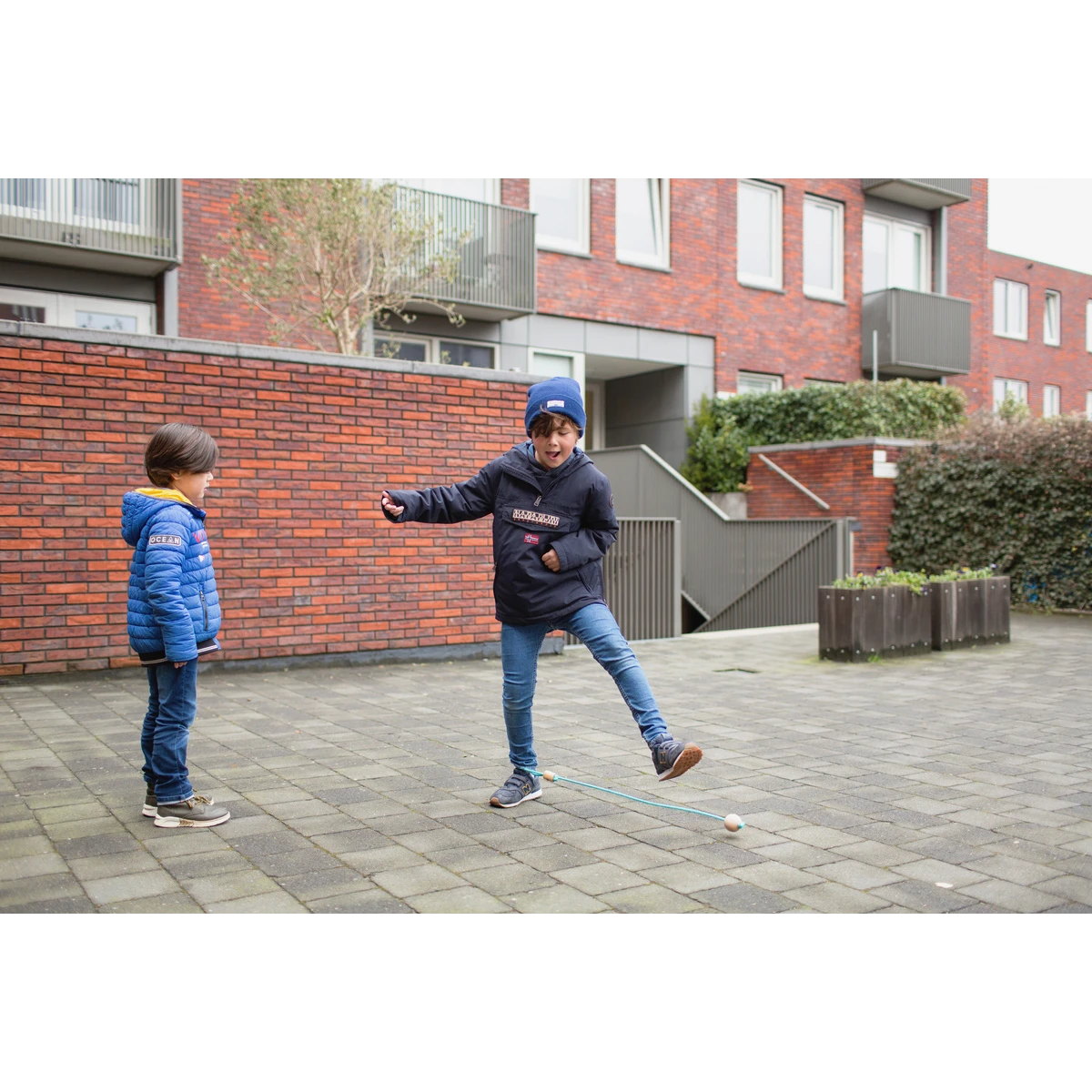 BS Toys Skakanka na nogę Hula Hop Ankle Swing gra zręcznościowa 6+ | Pan Piksel