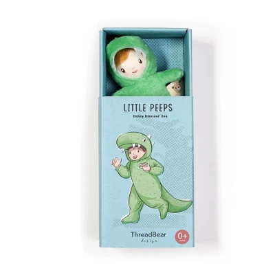 THREADBEAR DESIGN Laleczka w pudełku Dinozaur Danny | Pan Piksel