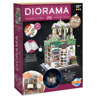 BUKI Zrób to sam DIORAMA kwiaciarnia | Pan Piksel