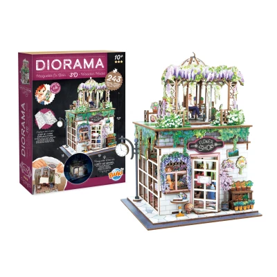 BUKI Zrób to sam DIORAMA kwiaciarnia | Pan Piksel