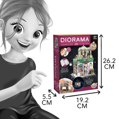 BUKI Zrób to sam DIORAMA kwiaciarnia | Pan Piksel