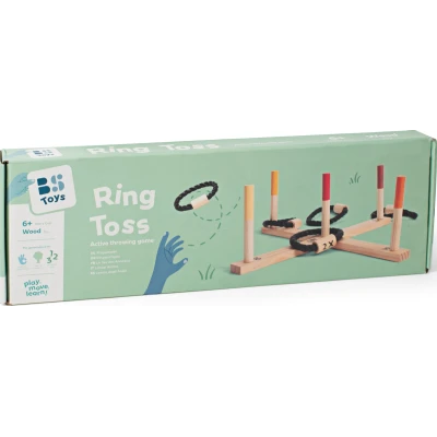 BS Toys Rzut pierścieniami do celu gra zręcznościowa 6+ | Pan Piksel