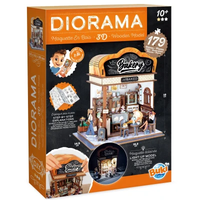 BUKI Zrób to sam DIORAMA piekarnia | Pan Piksel