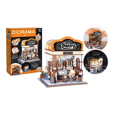 BUKI Zrób to sam DIORAMA piekarnia | Pan Piksel