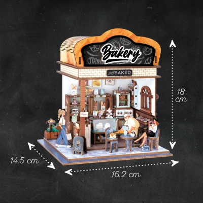 BUKI Zrób to sam DIORAMA piekarnia | Pan Piksel