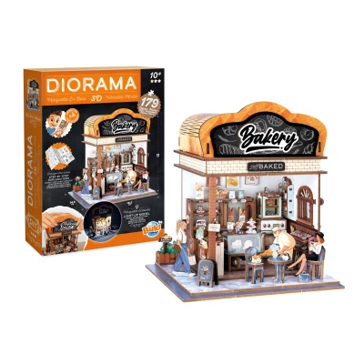 BUKI Zrób to sam DIORAMA piekarnia | Pan Piksel
