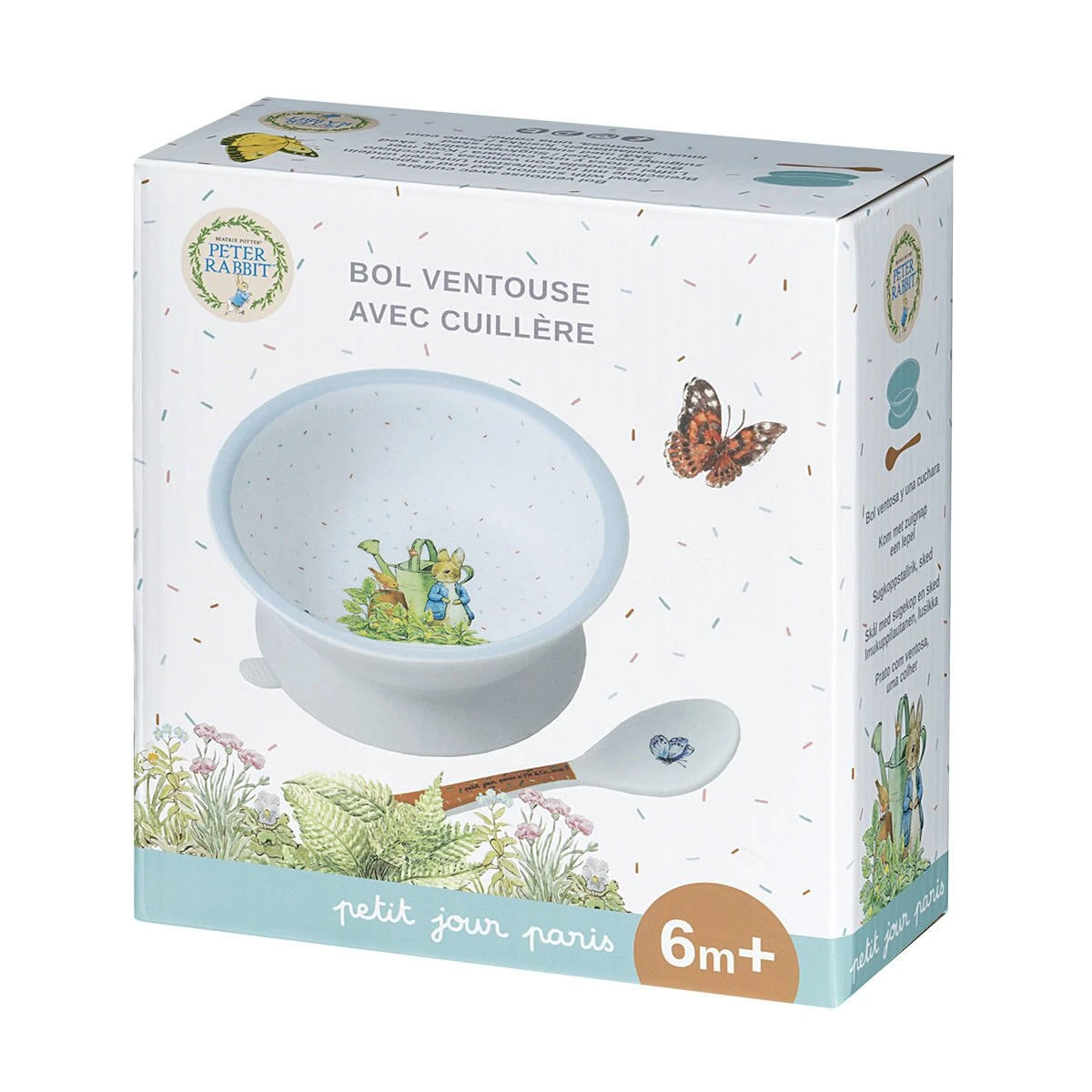 PETIT JOUR PARIS Miseczka dziecięca melaminowa 160 ml bajkowa | Pan Piksel