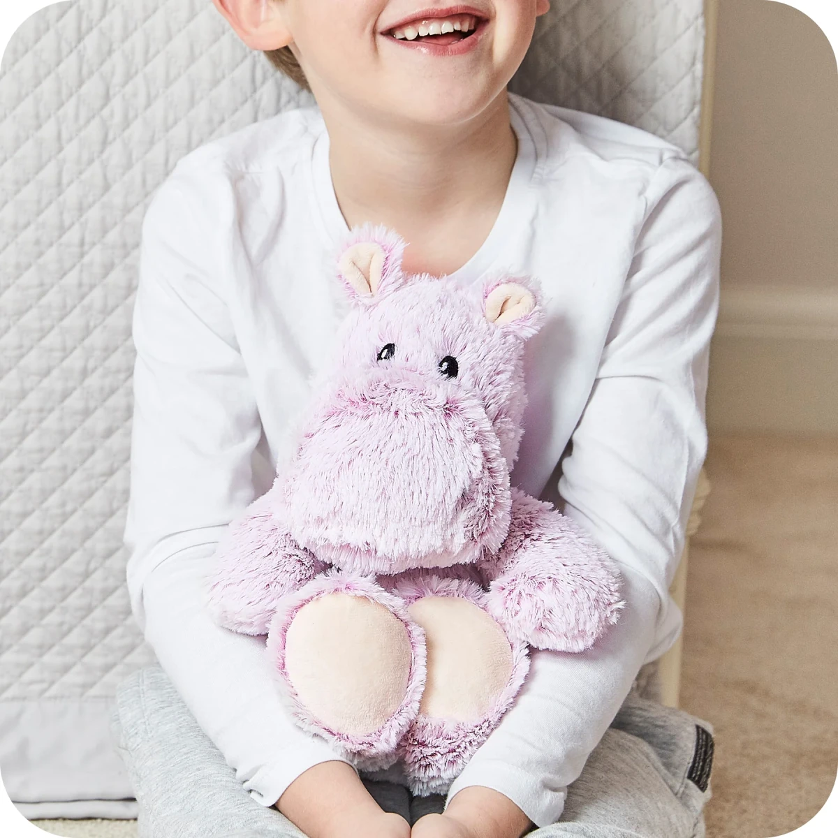 Warmies Marshmallow Hippopotamus | Hipopotam Marshmallow | Pan Piksel