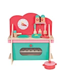 EGMONT TOYS Drewniana kuchnia dla dzieci zestaw | Pan Piksel