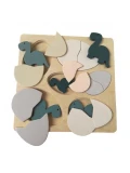 EGMONT TOYS Drewniane puzzle jajka i dinozaury | Pan Piksel