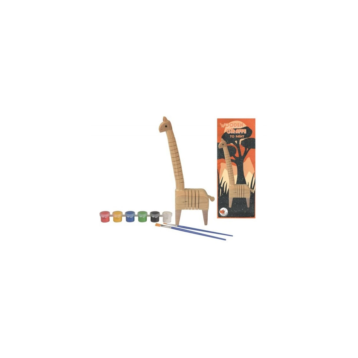 EGMONT TOYS Drewniana żyrafa do pomalowania | Pan Piksel