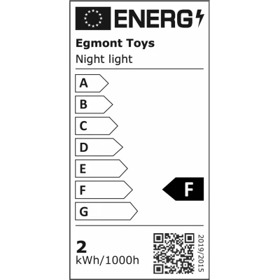 EGMONT TOYS Lampka nocna LED Grzybek różowy | Pan Piksel