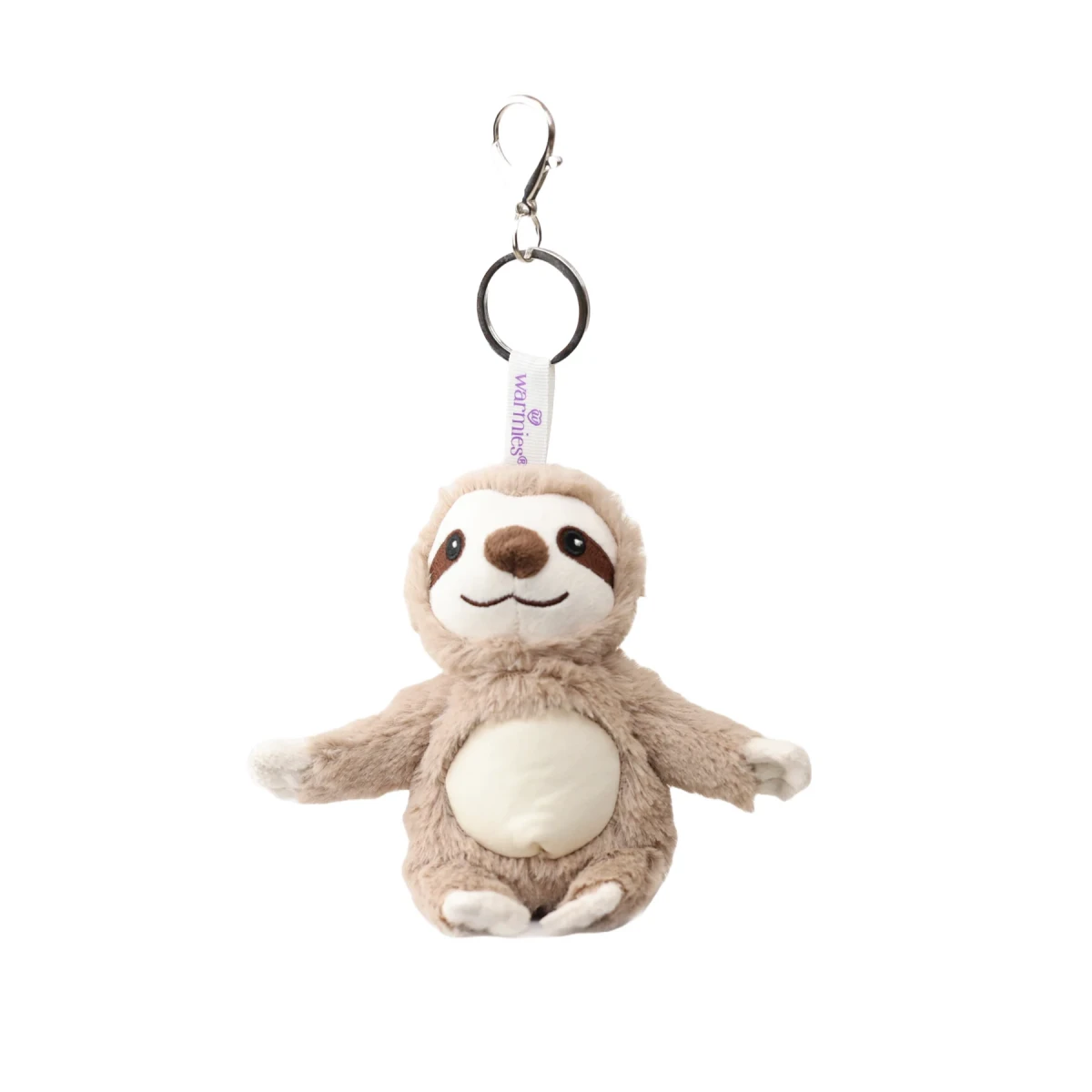 Warmies Brown Sloth Bag Charms | Zawieszka z leniwcem | Pan Piksel