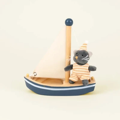 EGMONT TOYS Kotek Malo w łódce | Pan Piksel