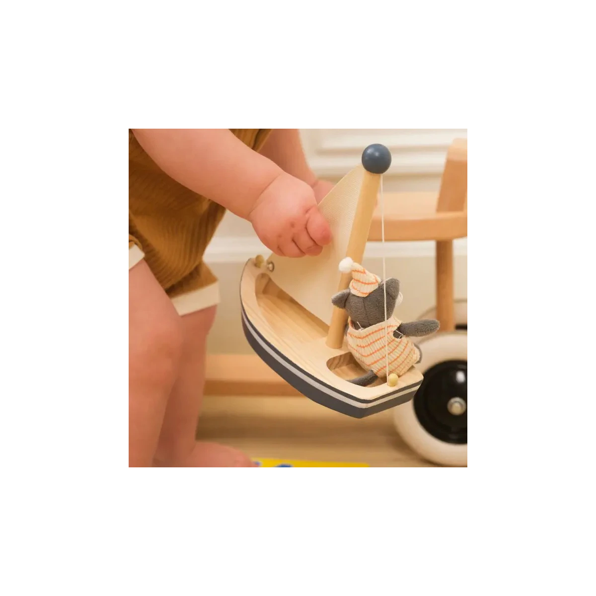 EGMONT TOYS Kotek Malo w łódce | Pan Piksel