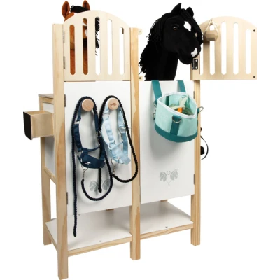 Stajnia Hobby Horse na 2 konie Small Foot | Pan Piksel