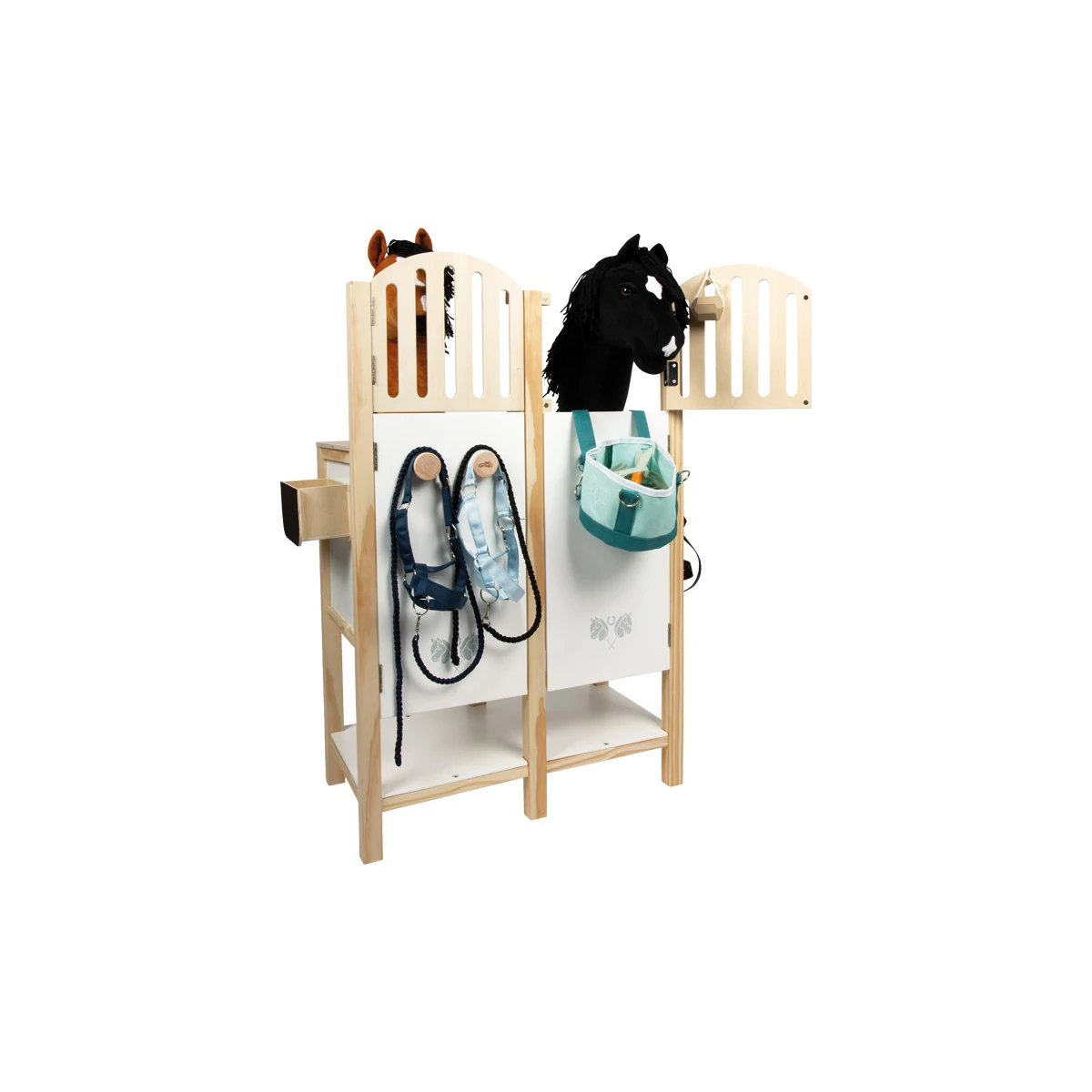Stajnia Hobby Horse na 2 konie Small Foot | Pan Piksel