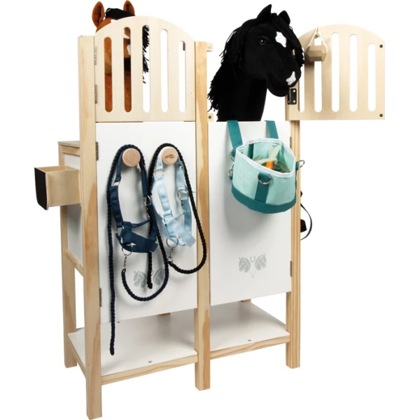 Stajnia Hobby Horse na 2 konie Small Foot | Pan Piksel