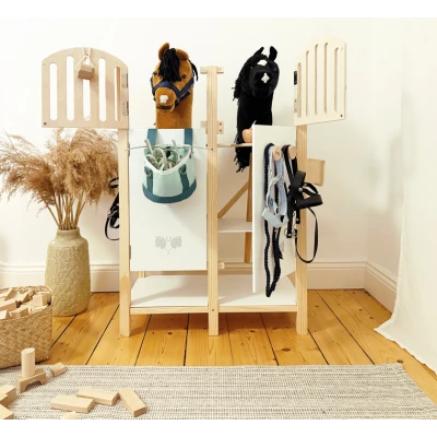 Stajnia Hobby Horse na 2 konie Small Foot | Pan Piksel