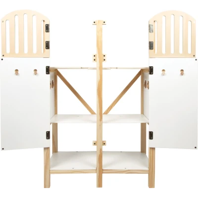 Stajnia Hobby Horse na 2 konie Small Foot | Pan Piksel