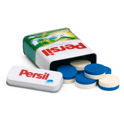 ERZI Tabletki do prania Persil w puszce do zabawy dla dzieci | Pan Piksel