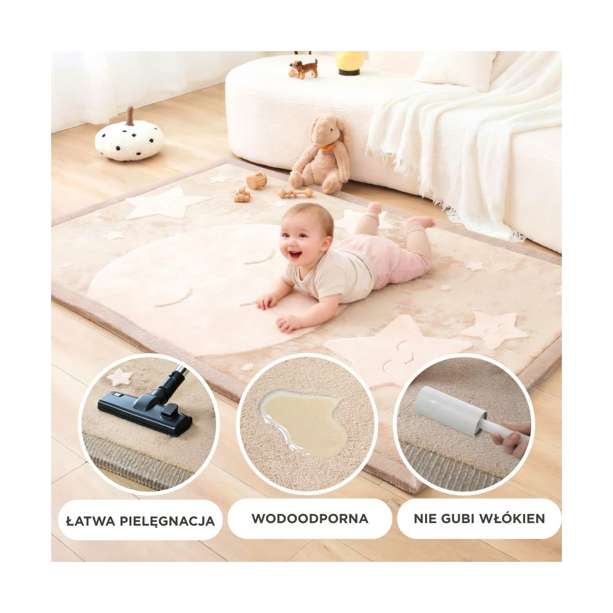 Mata piankowa Cloud Play Mat 3D Hakuna Matte | Pan Piksel