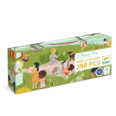 DJECO Puzzle tekturowe LETNI DZIEŃ 350 elem. | Pan Piksel