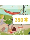 DJECO Puzzle tekturowe LETNI DZIEŃ 350 elem. | Pan Piksel