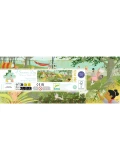 DJECO Puzzle tekturowe LETNI DZIEŃ 350 elem. | Pan Piksel